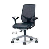 giroflex チェア ジロフレックス68 ハイバック本革張り 肘付き 68-7519RL