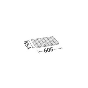 スタンダードエレクターシェルフ(W605×D454) M610(1枚入り)