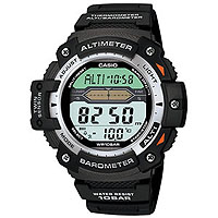 CASIO�i�J�V�I�j [SPORTS GEAR]���́E���x�Z���T�[���� �X�|�[�c�E�H�b�` SGW-300H-1AJF