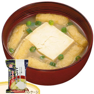 アマノフーズ フリーズドライ おすすめの逸品「とうふのおみそ汁」(10食入)