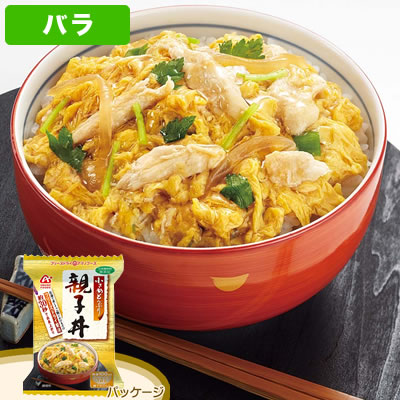 アマノフーズ フリーズドライ 小さめどんぶり「親子丼」(バラ80食入り)