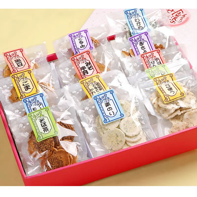 【NTS FOOD STORE】今屋 お煎餅色々 箱入り 13袋入