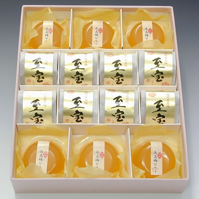 味覚庵 完熟南高梅ゼリーと南高梅セット「奏果(そうか)」
