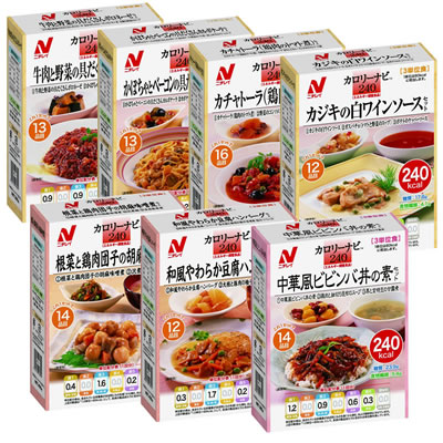 ニチレイ カロリーナビ240 7種 Kセット <常温>