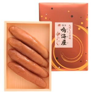 鳴海屋 創業85周年記念 九州しょうゆ味明太子 200g