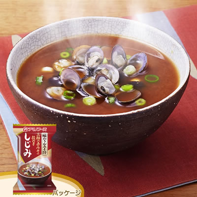 アマノフーズ フリーズドライ 味わうおみそ汁「しじみ」(10食入)