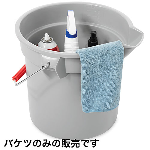 ラバーメイド BRUTE ブルート バケツ (L) 13.2L グレー FG261400GRAY