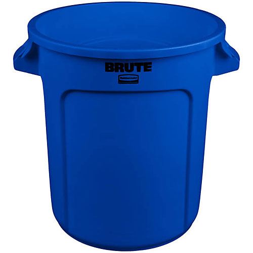 ラバーメイド Vented BRUTE 丸型コンテナ38L 青 1779699