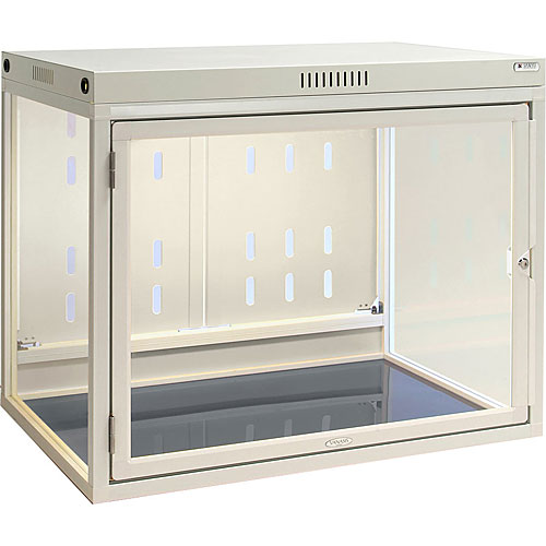 側面ガラス 販売用ペットケージ(両面扉 照明付) W950×D650×H650 NPCF-GPL096
