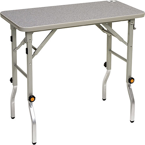 【SHOP Navi店舗什器館】トリミングテーブル(折り畳み昇降式) W850×D430×H750〜870 NPCT-FBS8543