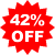 42%OFF