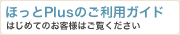 �ق���Plus�̂����p�K�C�h