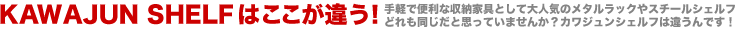 KAWAJUN SHELF�͂������Ⴄ�I