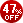 47%OFF