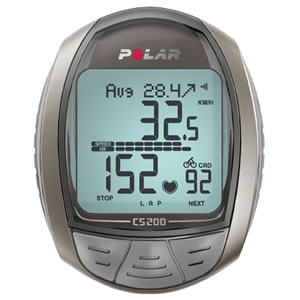 POLAR(ポラール) 【訳あり】心拍計付サイクルコンピューター CS200N