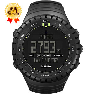 SUUNTO(スント) Core All Black (コア・オール ブラック) 正規輸入品