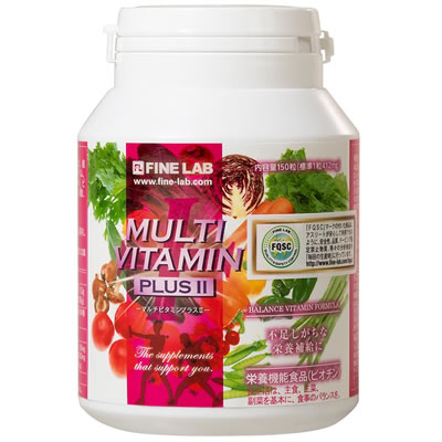 FINE LAB(ファイン・ラボ) MULTI VITAMIN PLUS 2(マルチビタミンプラス2) 150粒