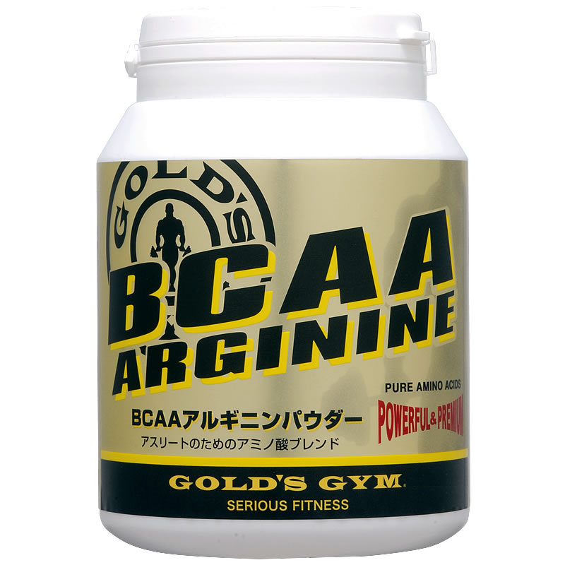 GOLD’S GYM(ゴールドジム) BCAA・アルギニンパウダー 400g FITNESS WEB