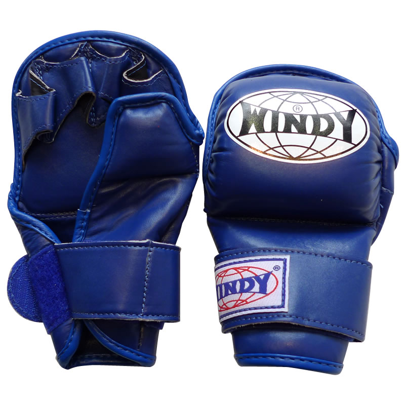 WINDY(ウィンディ) プロファイティンググローブ（総合格闘技用）／ペア ＜青＞ - FITNESS WEB