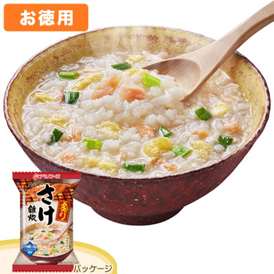アマノフーズ 【お徳用セット】炙りさけ雑炊(6食入×6箱セット)