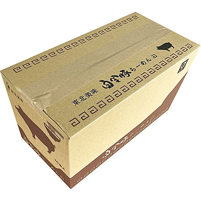 小山製麺 白金豚らーめん 濃厚みそ味 10食入 HM