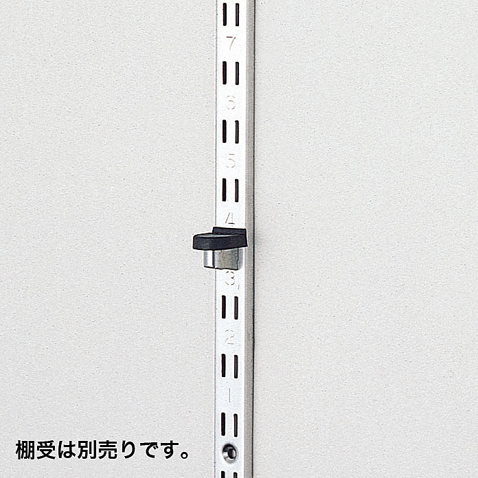 棚柱(ダボレール・ガチャ柱) 高さ1820mm ステンレス製 ショーケースに最適 スガツネ（LAMP印） SPH1820 金具・金物通販