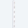 棚柱(ダボレール・ガチャ柱) 高さ995mm エレメントシステム ホワイト スガツネ（LAMP印） 10001-00010