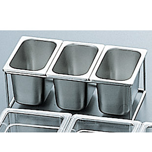 18-8 角型容器スタンド 330×165×H105mm