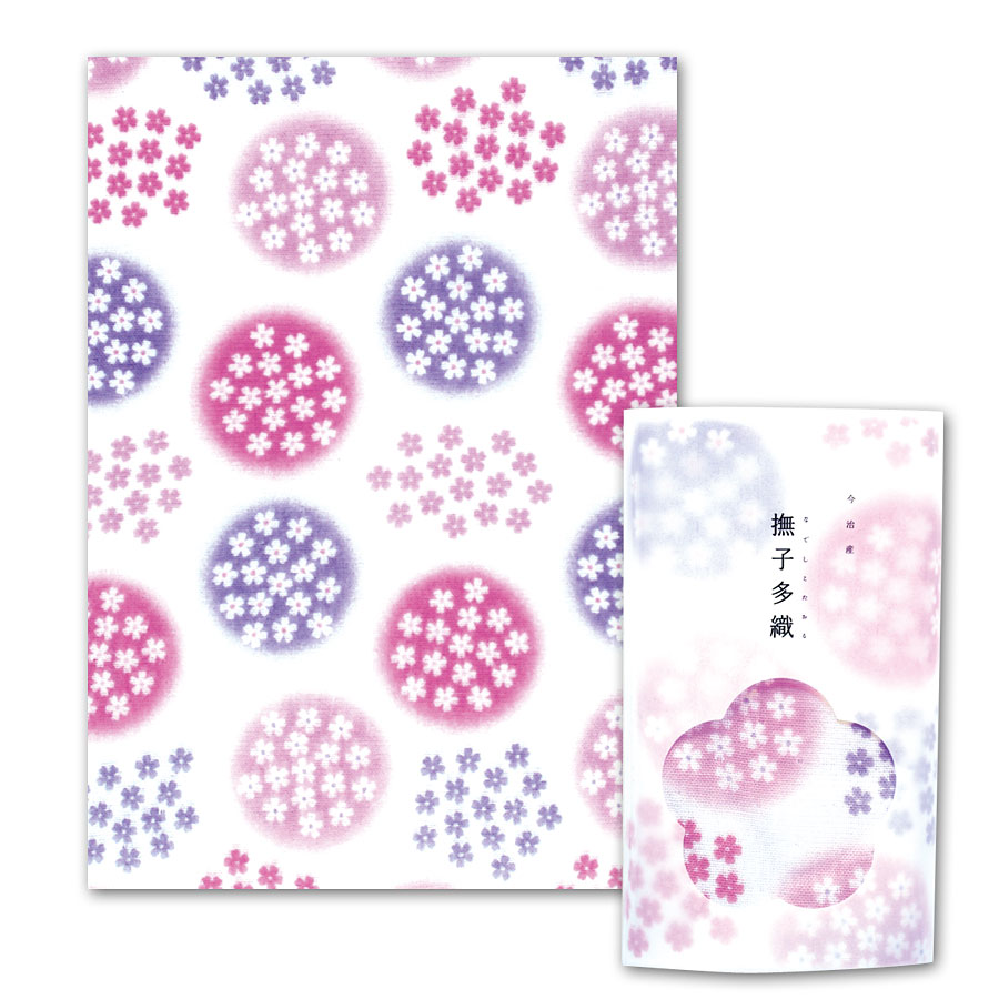 撫子多織 なでしこたおる 今治産タオル 芝桜 さくら柄 宮本 Nunoいろは