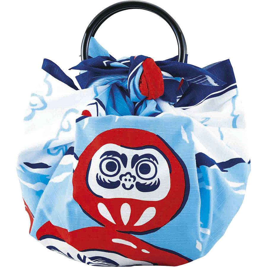 宮本 気音間 Kenema 大風呂敷 手捺染 大 だるま落ちず Nunoいろは