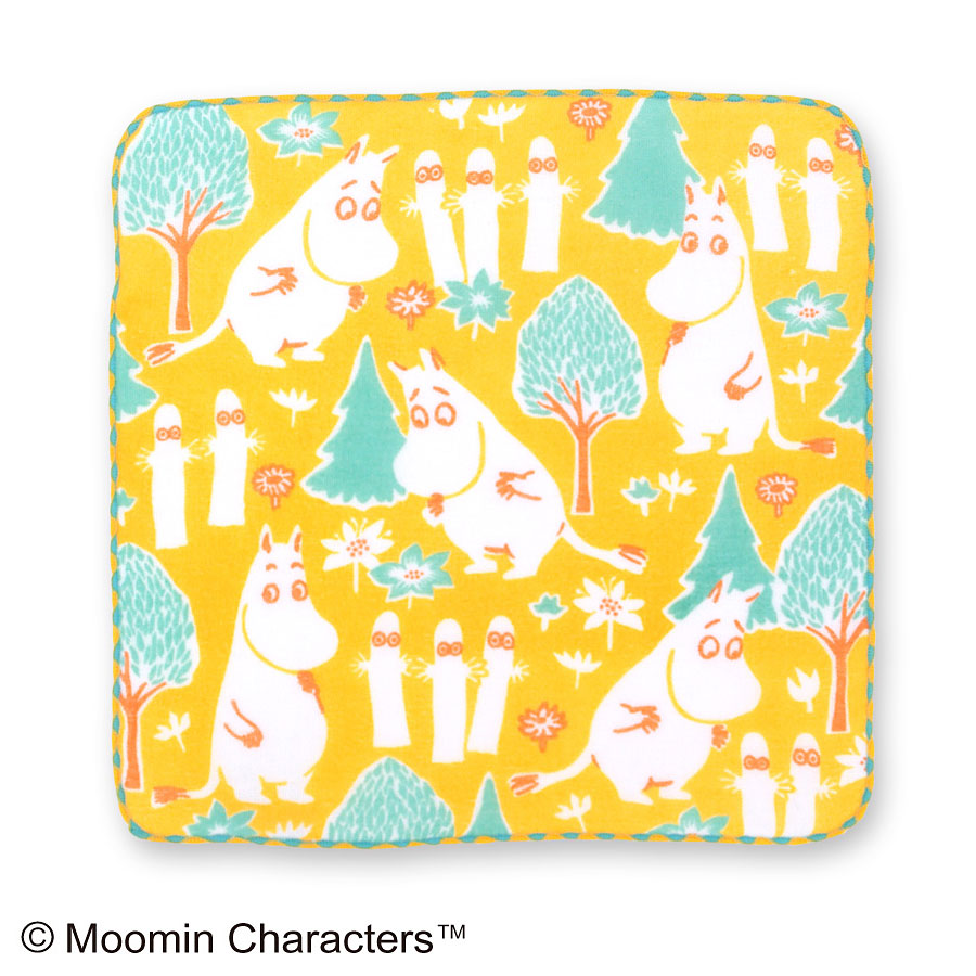 Moomin ムーミンハンカチーフ ムーミン ニョロニョロ 宮本 Nunoいろは Moomin ムーミンハンカチーフ ムーミン ニョロニョロ 宮本 Nunoいろは