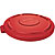 ラバーメイド BRUTE ブルート 丸型コンテナ用フタ 蓋 166L専用 赤 FG264560RED