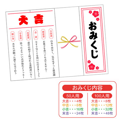 景品付きくじ おみくじお菓子プレゼント 100人用 Shop Navi 景品付きくじ おみくじお菓子プレゼント 100人用 Shop Navi