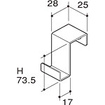 TChbVŒ Xe[W150Hp H73.5 EO-SMSK