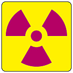 JIS放射能標識板／JIS放射能標識