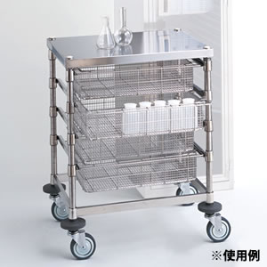 Canyon システムバスケットワゴン ステンレス(SUS304)仕様 SWAA-SANN