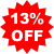 13%OFF
