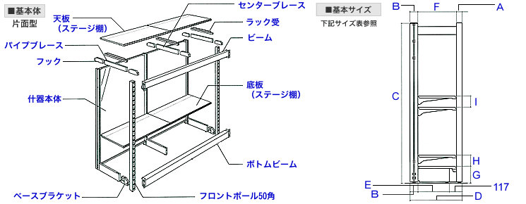 パワーラック中量用